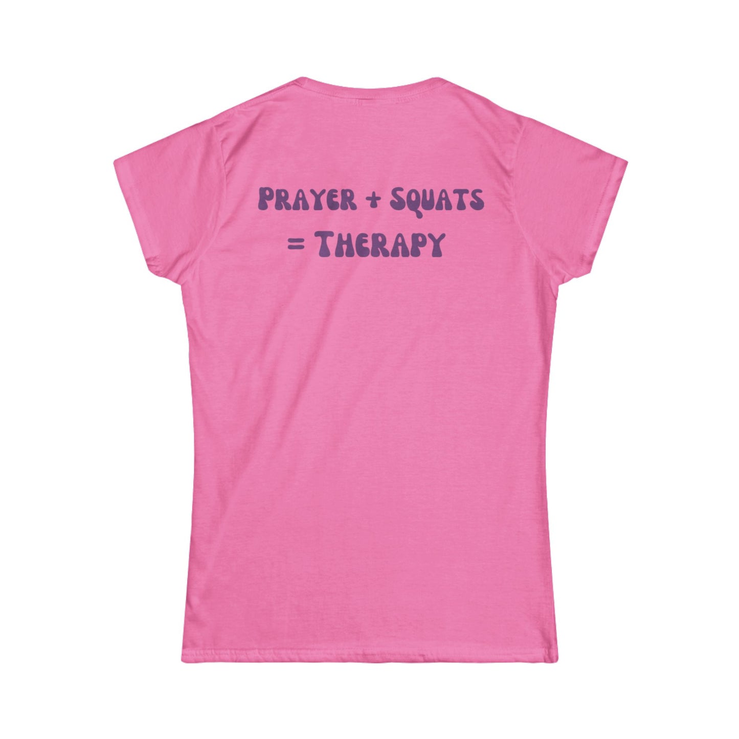 Women's Squats & Prayer Tee