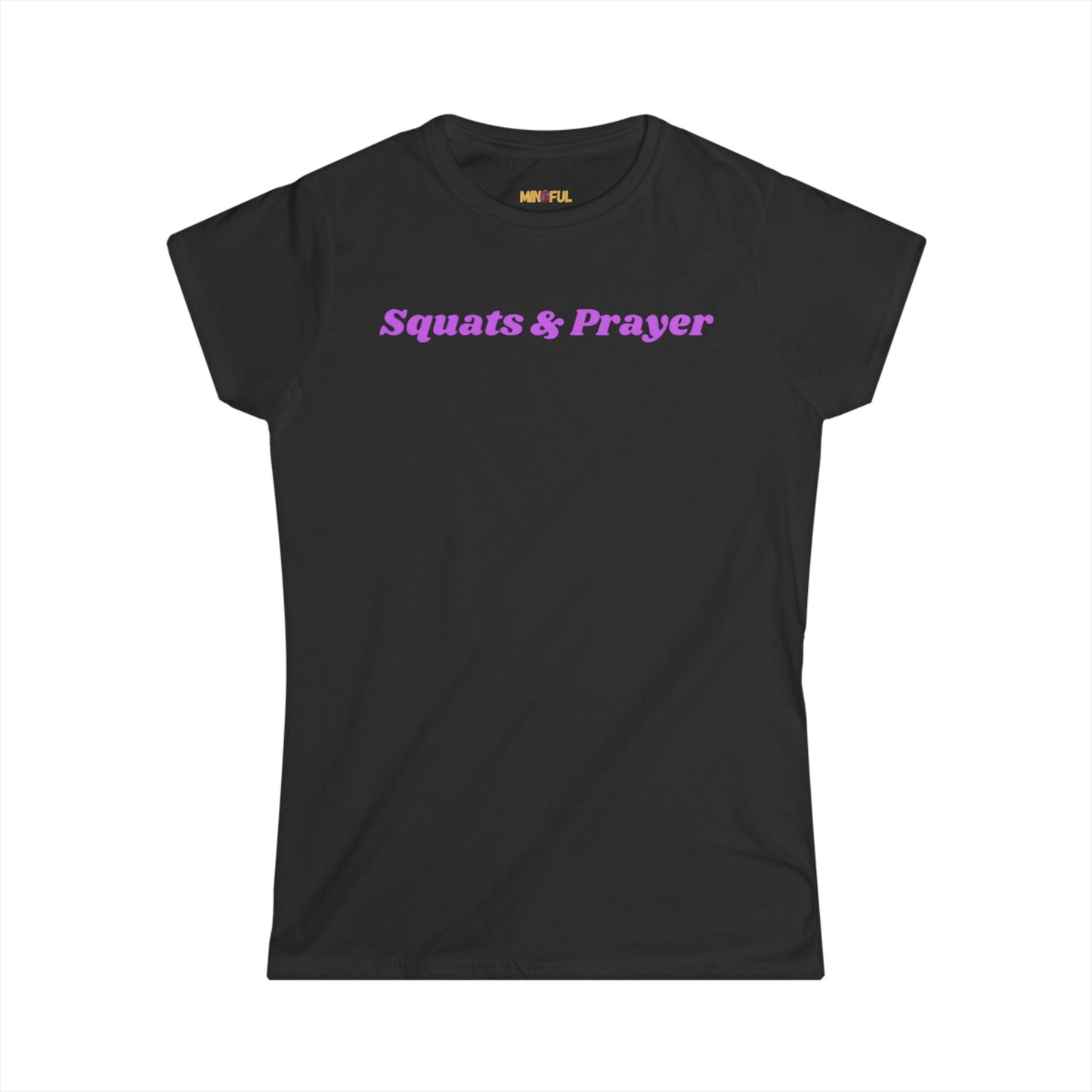 Women's Squats & Prayer Tee