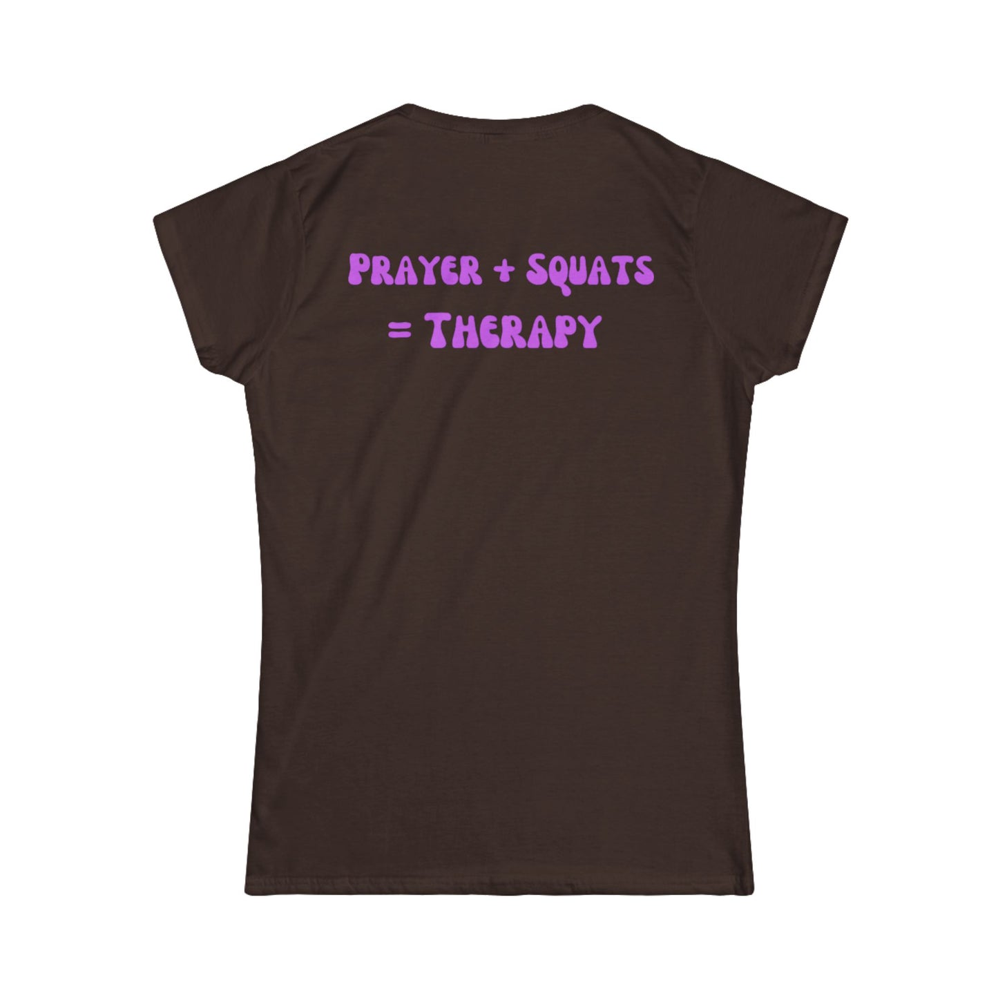 Women's Squats & Prayer Tee