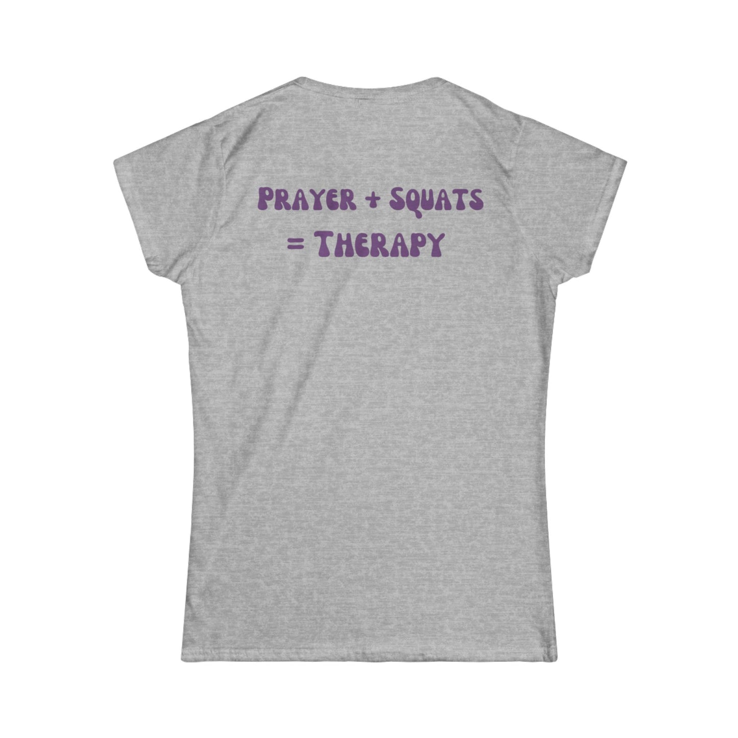 Women's Squats & Prayer Tee
