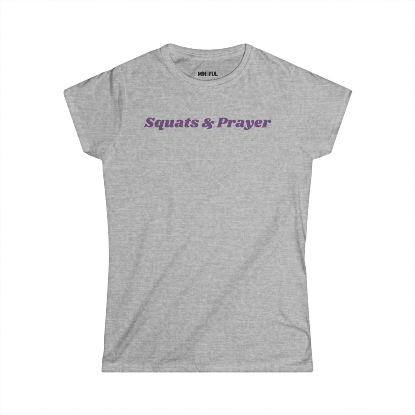 Women's Squats & Prayer Tee