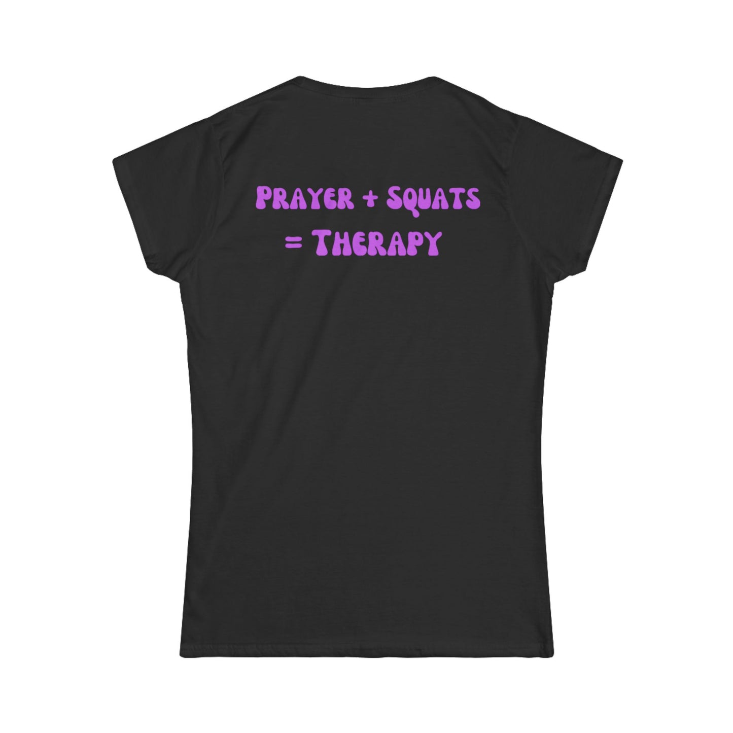 Women's Squats & Prayer Tee